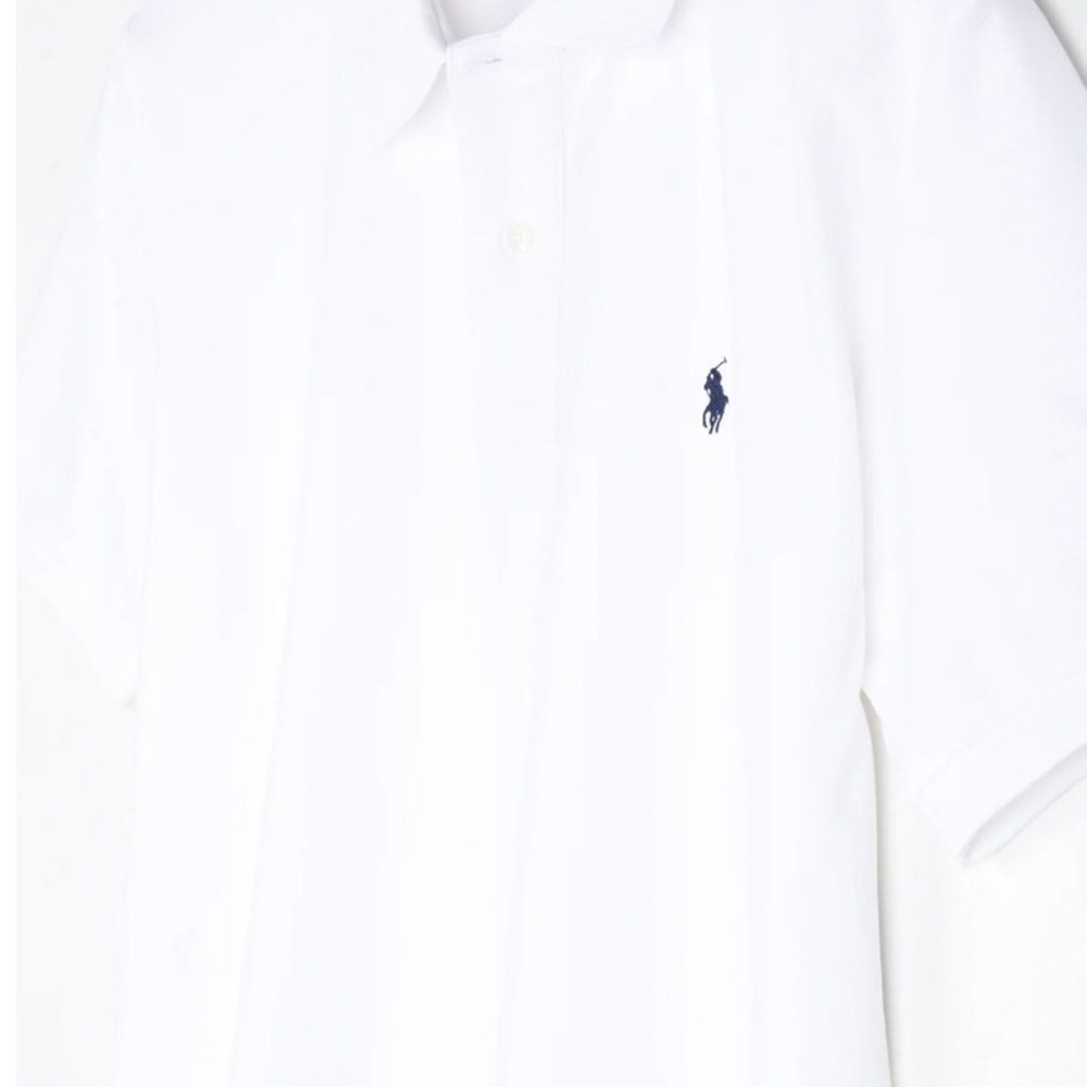 Polo by Ralph Lauren Classic White Polo Shirt - Picture 2 of 3